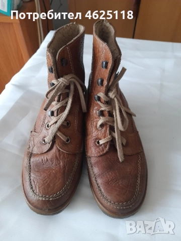 Спортни Боти ROBUSTO естествена кожа , снимка 4 - Дамски боти - 52081208