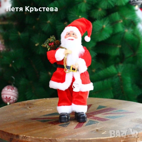 Фигурка Дядо Коледа в традиционно облекло, 30 см. SD28, снимка 5 - Декорация за дома - 52339345
