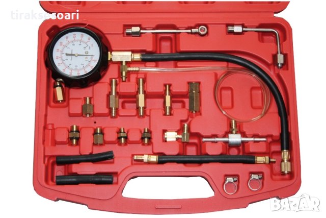 Компресомер Комплект за измерване на налягането на масло и бензин MAR-POL, снимка 2 - Аксесоари и консумативи - 42216157