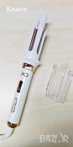 Професионална керамична въртяща се маша за къдрици CkeyiN Pro, снимка 5 - Маши за коса - 53375905