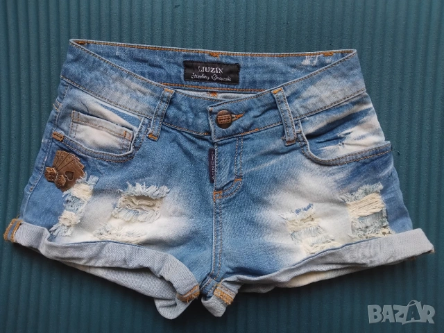Дънкови къси панталони 