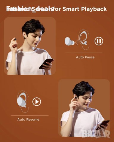 Първокласни Bluetooth слушалки със супер лек дизайн 22H възпроизвежда, снимка 5 - Bluetooth слушалки - 33701547