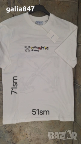 089579275 Марка off white отговаря на Л размер, снимка 2 - Блузи - 54274641