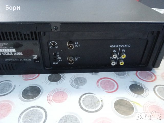 JVC HR-J1200A VHS видео записващо, снимка 8 - Плейъри, домашно кино, прожектори - 38254229