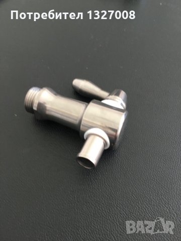 Неръждаемо кранче ф30 с външна резба G 1/2", снимка 2 - Резервни части за машини - 30008327