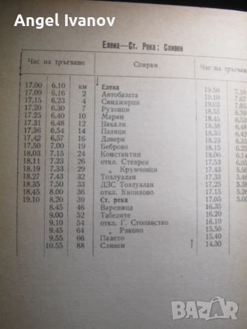 Официален пътеводител на автобусните линии в НРБ 1964-1965 г., снимка 7 - Енциклопедии, справочници - 52771314