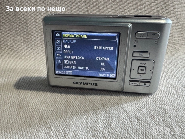 Цифров фотоапарат OLYMPUS T-100 , 12mp , 3x zoom, снимка 10 - Фотоапарати - 52684061