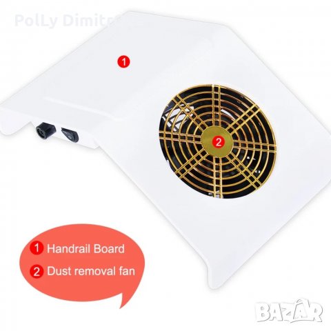 НОВО ! Мощен прахоуловител за маникюр - 30W, снимка 3 - Продукти за маникюр - 33850940