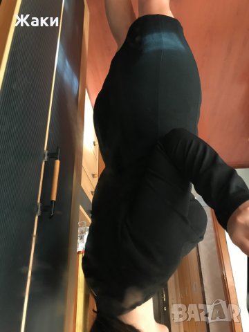 Уникална черна рокля, снимка 9 - Рокли - 31251186