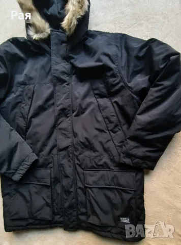 Мъжко яке Levis Parka, черно, Thermore Insulated с качулка Folsom, снимка 13 - Якета - 50367641