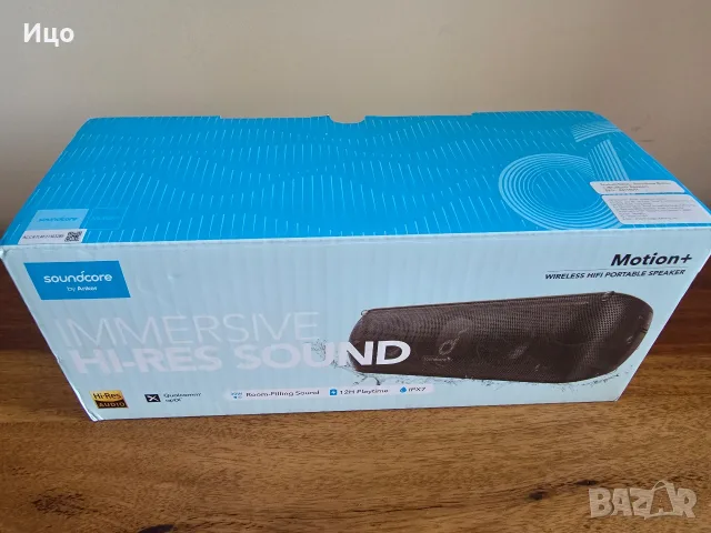 Тонколона Anker soundcore motion plus, снимка 6 - Слушалки и портативни колонки - 55999580