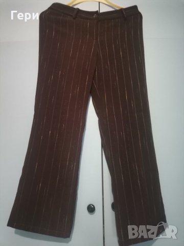 Панталон с лъскава нишка, снимка 2 - Панталони - 34935644