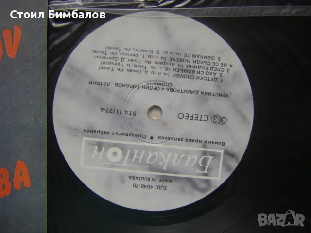 ВТА 11727 - Детски спомен. Кристина Димитрова и Орлин Горанов, снимка 3 - Грамофонни плочи - 48370552