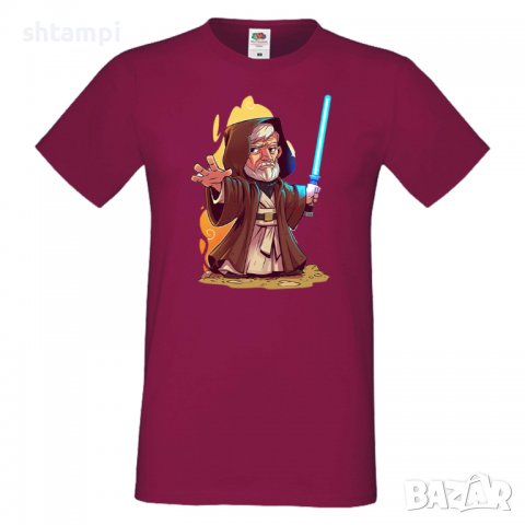 Мъжка тениска Star Wars Obi Wan Star Wars Игра,Изненада,Подарък,Геймър, , снимка 14 - Тениски - 36809580