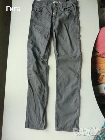 сиви дънки клин НМ р140, снимка 1 - Детски панталони и дънки - 37432052