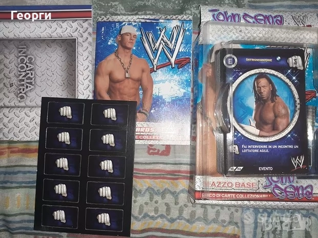 Ново! John Cena - колекционерска игра с карти от Италия (WW, WWE, WWF,Wrestling, кеч, кечист) (2004), снимка 5 - Карти за игра - 52775979