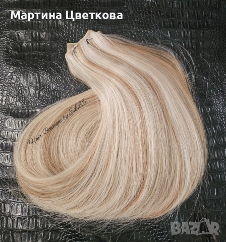 100 % Естествена славянска коса + ПОДАРЪК , снимка 3 - Аксесоари за коса - 52316592