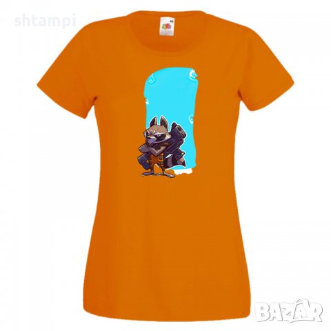 Дамска тениска Marvel Rocket Racoon 1 Игра,Изненада,Подарък,Геймър,, снимка 9 - Тениски - 36748094