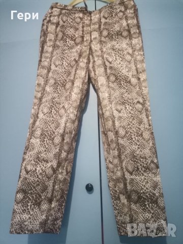 Панталон в животински принт, снимка 2 - Панталони - 34935734