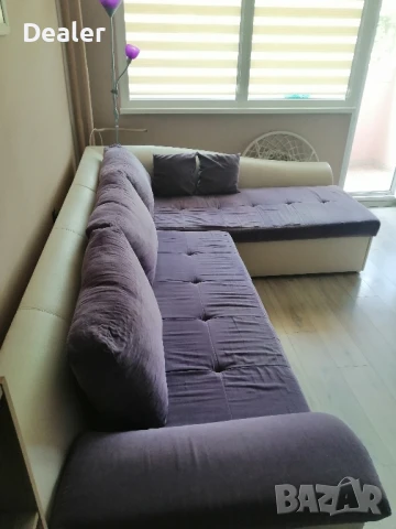 Ъглов диван 290/205/100, снимка 2 - Дивани и мека мебел - 50744804