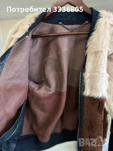 Дамски пухен кожух, снимка 3 - Якета - 44599235