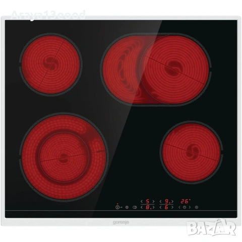 Стъклокерамичен плот за вграждане Gorenje ECT643BX, 4 зони, сензорно управление, снимка 4 - Котлони - 53974900