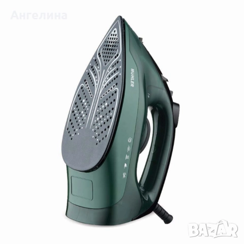 Парна ютия Muhler SI-2520C, 2400W, керамично покритие, снимка 3 - Ютии - 52983125