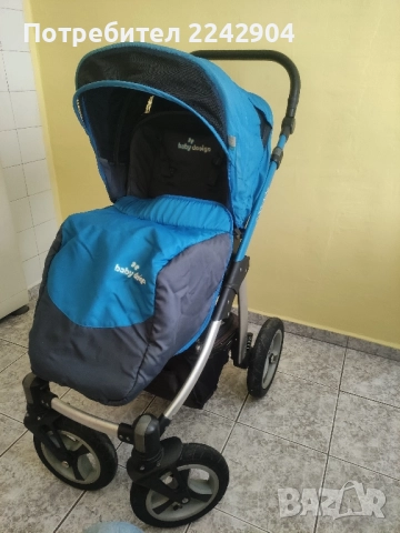 Бебешка количка 3 в 1 Baby Design Lupo, снимка 1