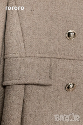 бежово палто, снимка 3 - Палта, манта - 52535985