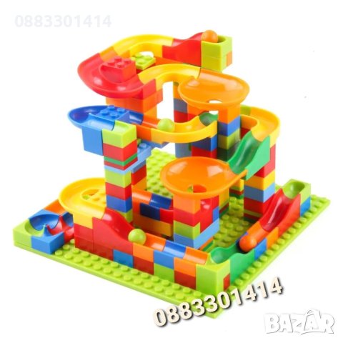 Намаление! Конструктор с пързалки и топчета 