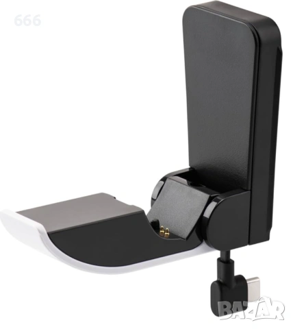 NiTHO мини зарядно за PS5 и PS5 Edge контролери, сгъваема стойка за зареждане, снимка 2 - Друга електроника - 53250632