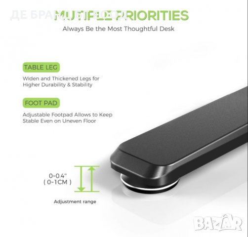 Геймърско бюро ERK-IMOD-47B, снимка 2 - Бюра - 31880333