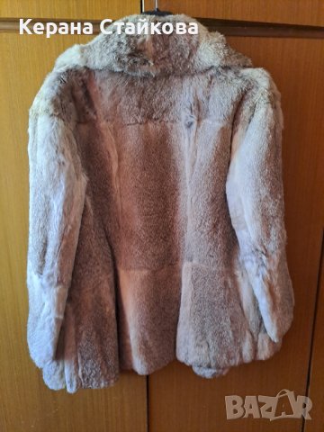Палто от заешка кожа, снимка 2 - Палта, манта - 42526929