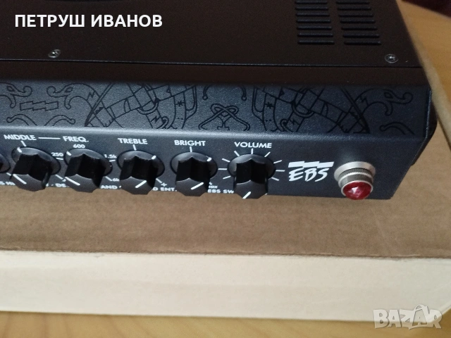 Продавам EBS REIDMAR глава за бас китара 250 470w Dynamic output power. , снимка 4 - Китари - 54123704