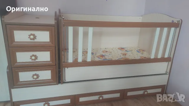Трансформираща се детска кошара тип люлка , снимка 3 - Кошарки - 55809030