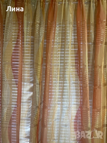 Пердета органза , снимка 2 - Пердета и завеси - 53219367
