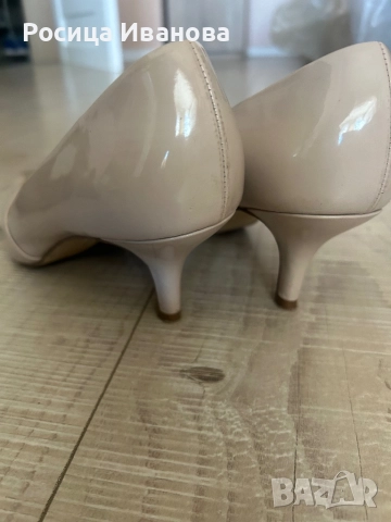 Дамски обувки с ток - лачени Graceland, снимка 2 - Дамски елегантни обувки - 52107515