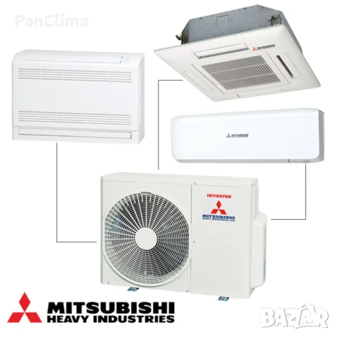 Мултисплит Mitsubishi Heavy SCM60ZS-W, 21 000 BTU, Клас А+++/A++, 50 dB Фреон R32