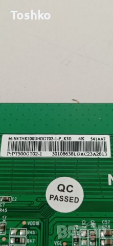 TCON BOARD N4THK500UHDGT02-1-T_K3, снимка 3 - Части и Платки - 36853498