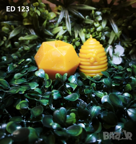 Свещи от 100% пчелен восък - ръчна изработка, снимка 7 - Други - 53202461