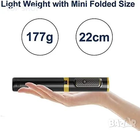 Нов Статив селфи стик с дистанционно за телефон iPhone Android снимки, снимка 4 - Селфи стикове, аксесоари - 49604562