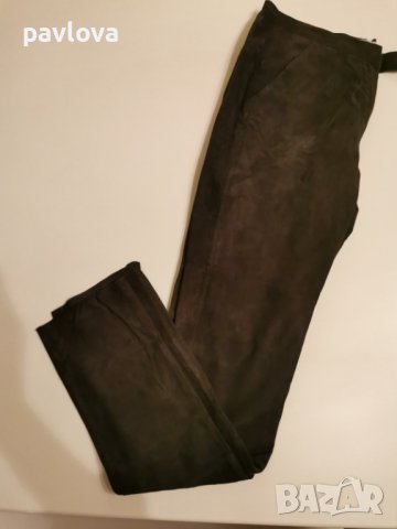 ПАНТАЛОН М размер   от  оригинален  естествен набук КОЖА