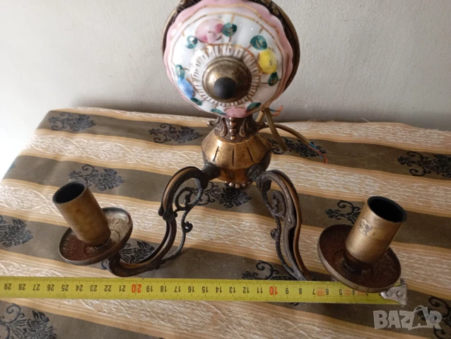 Винтидж аплик за стена, снимка 3 - Лампи за стена - 50845140