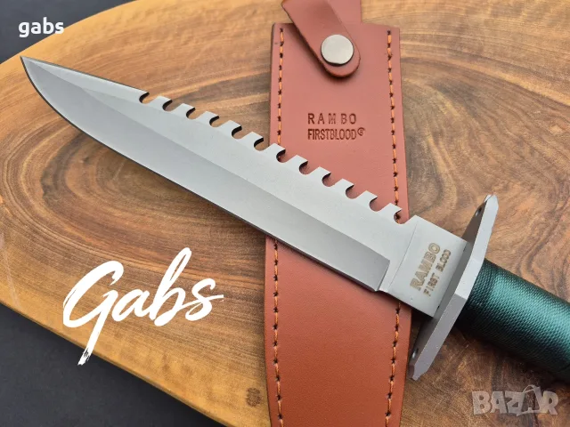 Нож за оцеляване RAMBO First Blood, снимка 5 - Ножове - 56226665