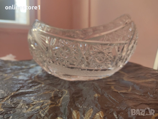 Бонбониера от оловен кристал Чехословакия , снимка 10 - Други - 53918368