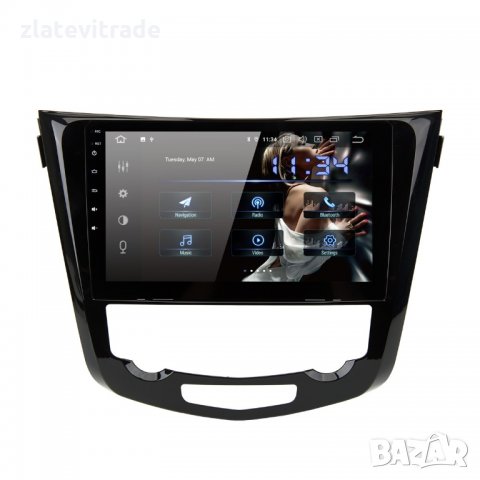 NISSAN QASHQAI / X-TRAIL / ROGUE 2014 - 2019 10'' С КЛИМАТРОНИК АНДРОИД НАВИГАЦИЯ, 9149K, снимка 2 - Аксесоари и консумативи - 31801449