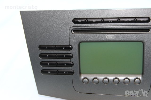 CD MP3 RADIO Seat Leon 1P (2005-2009г.) 1P1035186 / 1P1035186N87 / 1P1 035 186 N87 касетофон, снимка 3 - Аксесоари и консумативи - 40270405