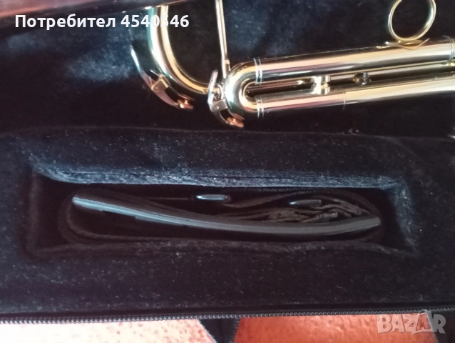 Тромпет като нов плюс твърд кейс, снимка 3 - Духови инструменти - 54068293