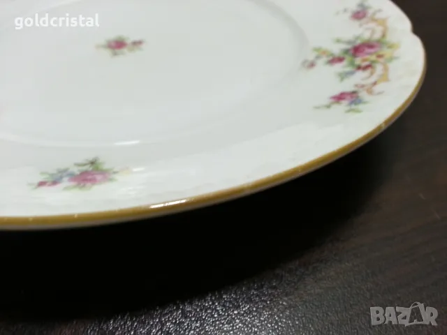 Антикварен порцелан плато , снимка 8 - Антикварни и старинни предмети - 44343871