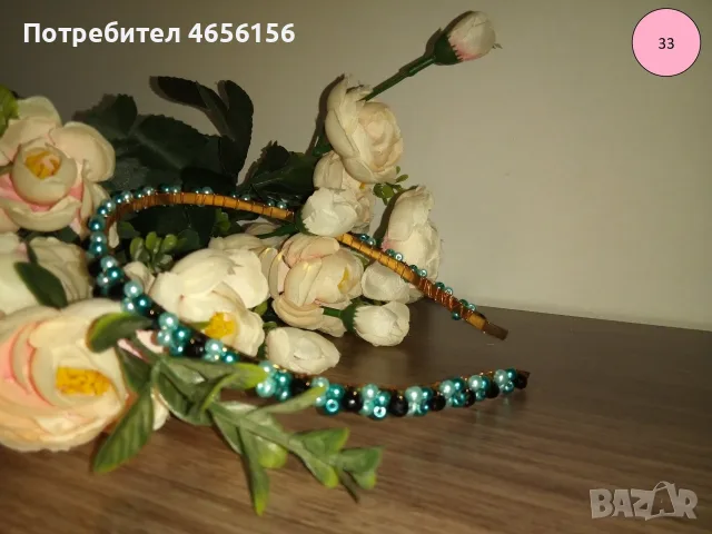 Диадеми с перли и кристали 4 €, снимка 12 - Аксесоари за коса - 56543736